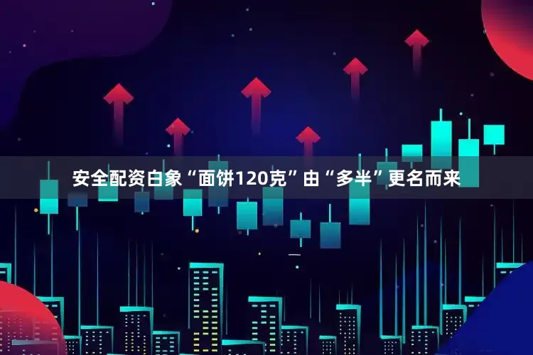 安全配资白象“面饼120克”由“多半”更名而来