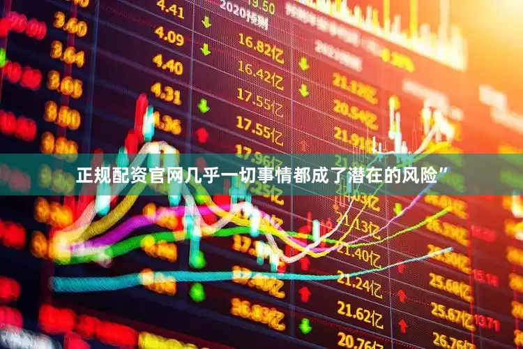 正规配资官网几乎一切事情都成了潜在的风险”